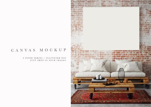 Download Canvas Mockup #184 - Canvas mockup Collection