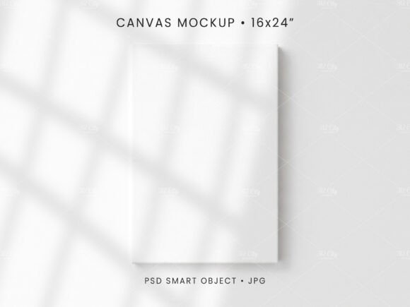 Download 16x24 Canvas Mockup PSD JPG - Canvas mockup Collection