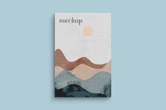 Download Painting Canvas Mockup Template - Canvas mockup Collection